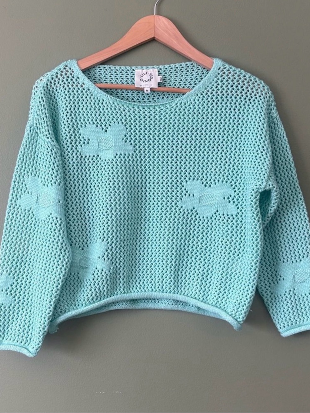 Lili Sidonio Sweater in Mint
